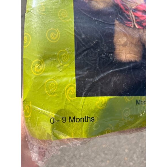 Booville Monkey Halloween Costume 0-9 months Warm One-Piece Bunting Suit - Picture 4 of 5